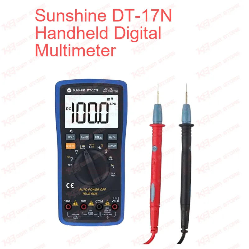 Sunshine DT-17N Handheld Digital Multimeter