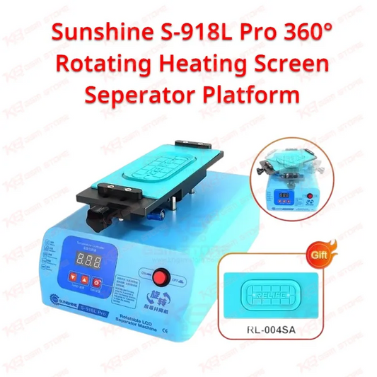 Sunshine S-918L Pro 360° Rotating Heating Screen Seperator Platform