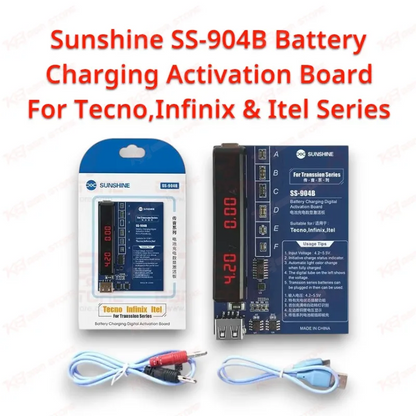 Sunshine SS-904B Battery Charging Activation Board For Tecno,Infinix & Itel Series