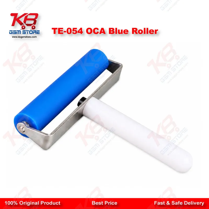 TE-054 OCA Blue Silicone Roller – Bubble-Free Screen Film & Polarizer Pasting Tool