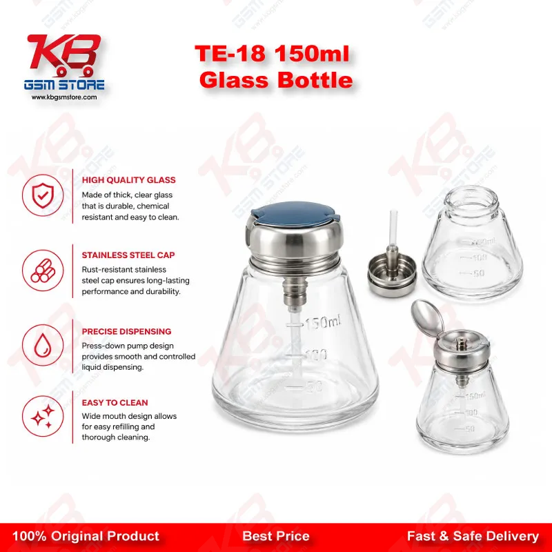 TE-18 150ml Glass Bottle