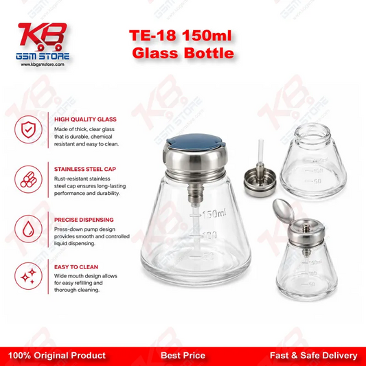 TE-18 150ml Glass Bottle