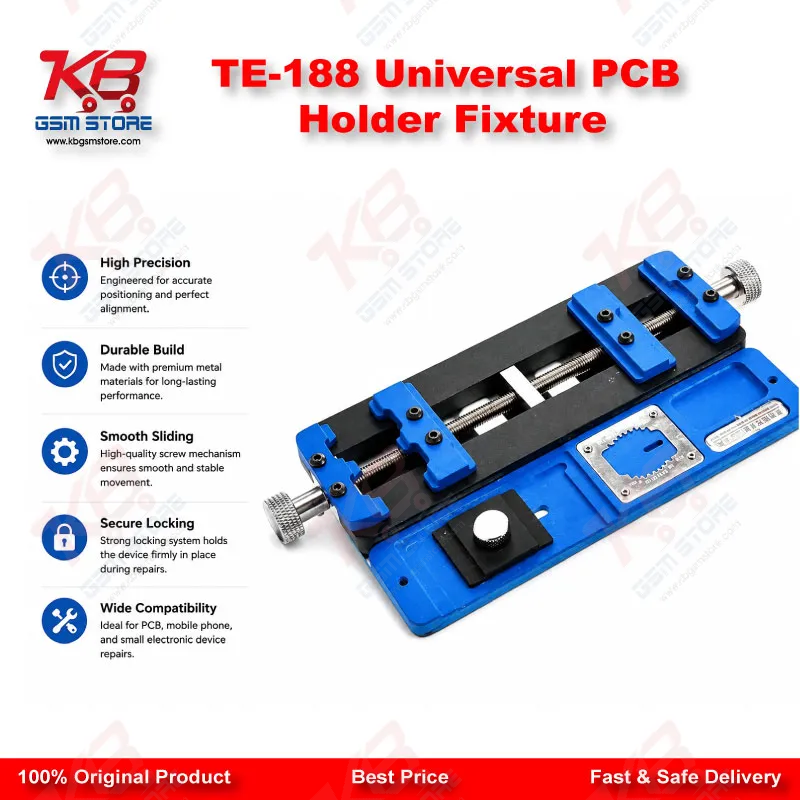 TE-188 Universal PCB Holder Fixture
