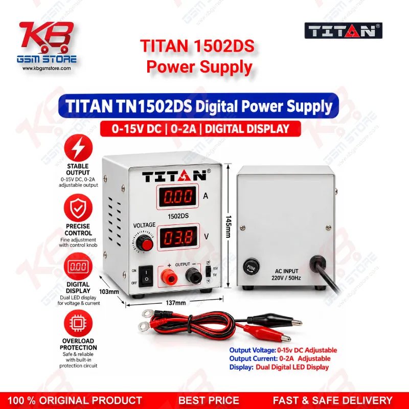 TITAN 1502DS Power Supply