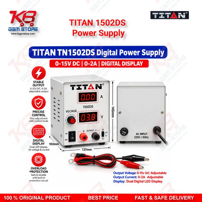 TITAN 1502DS Power Supply