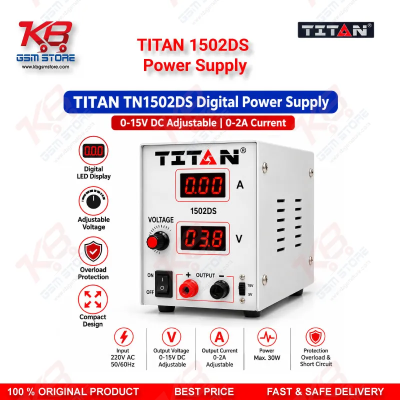 TITAN 1502DS Power Supply
