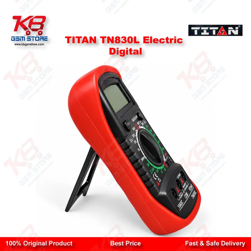 TITAN TN830L Digital Multimeter – DC/AC Voltage, Current, Resistance & Temperature Tester for Mobile Repair