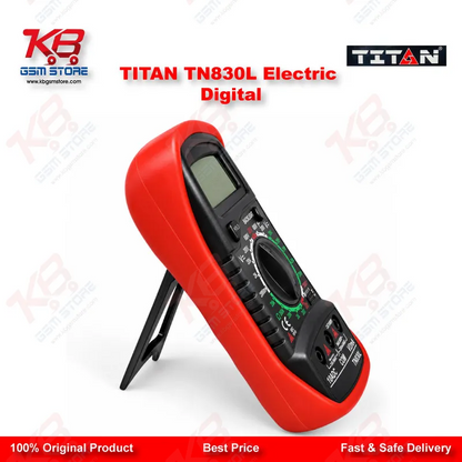 TITAN TN830L Digital Multimeter – DC/AC Voltage, Current, Resistance & Temperature Tester for Mobile Repair