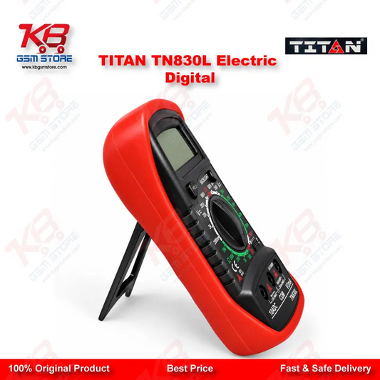 TITAN TN830L Digital Multimeter – DC/AC Voltage, Current, Resistance & Temperature Tester for Mobile Repair