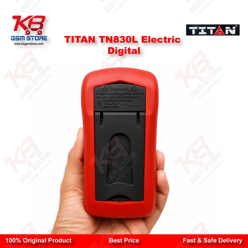 TITAN TN830L Digital Multimeter – DC/AC Voltage, Current, Resistance & Temperature Tester for Mobile Repair