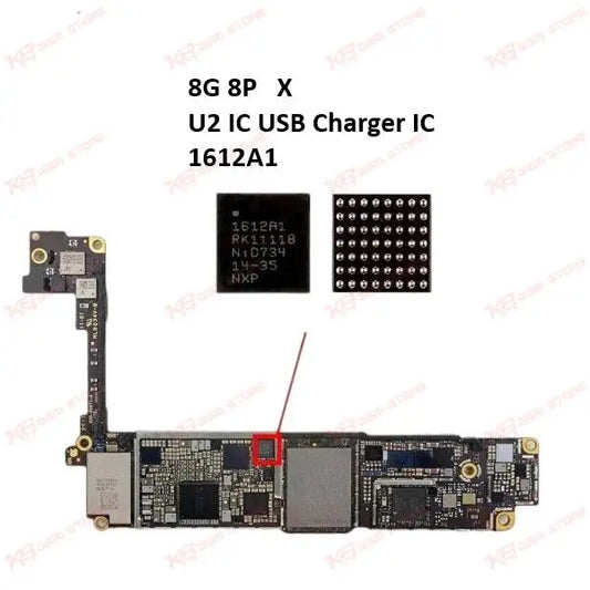 U2 Charging iPhone 8, iPhone 8 Plus, iPhone X Chip – 1612A1
