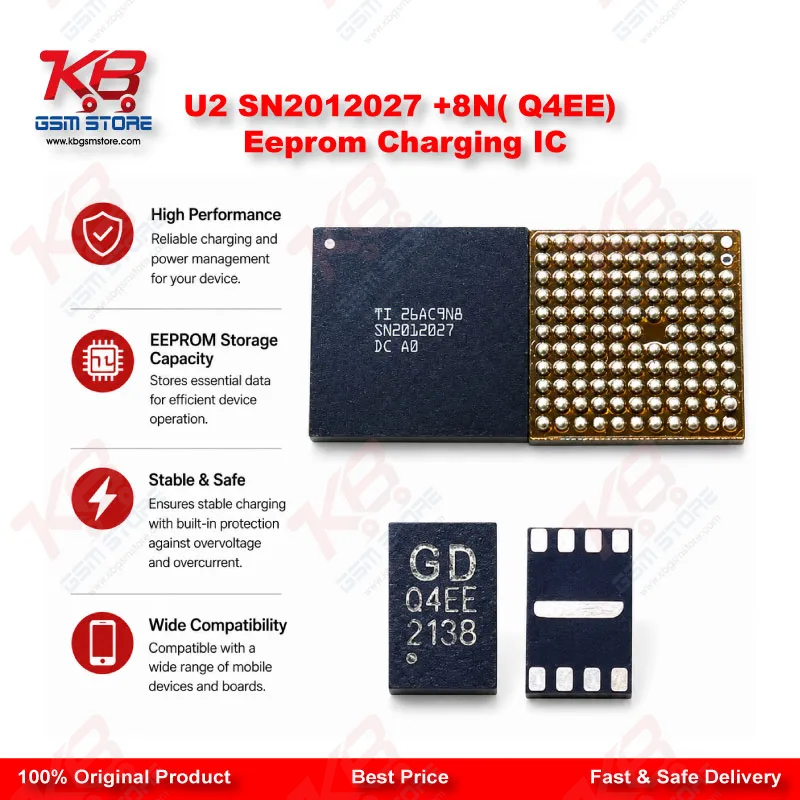 U2 SN2012027 +8N( Q4EE) Eeprom Charging IC