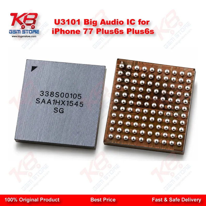 U3101 Big Audio IC for iPhone 7/7 Plus/6s Plus/6s