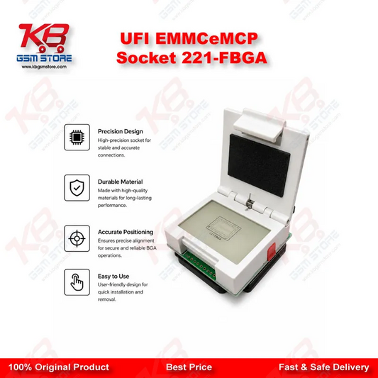 UFI EMMCeMCP Socket 221-FBGA