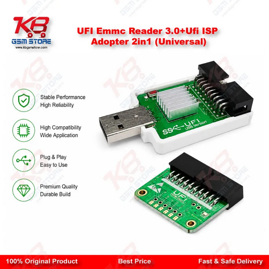 UFI Emmc Reader 3.0+Ufi ISP Adopter 2in1 (Universal)