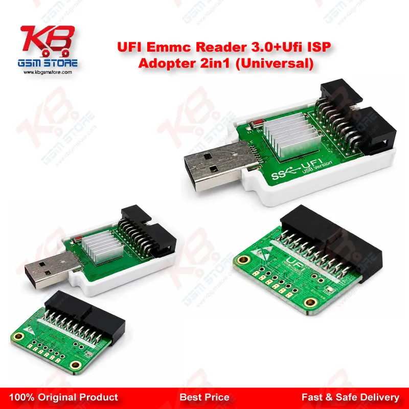 UFI Emmc Reader 3.0+Ufi ISP Adopter 2in1 (Universal)
