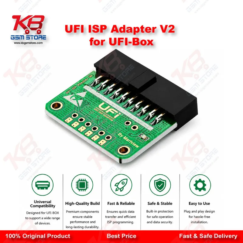 UFI ISP Adapter V2 for UFI-Box – eMMC ISP Repair Adapter