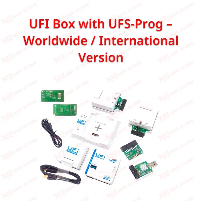 UFI Box with UFS-Prog – Worldwide / International Version