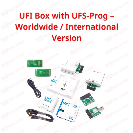 UFI Box with UFS-Prog – Worldwide / International Version