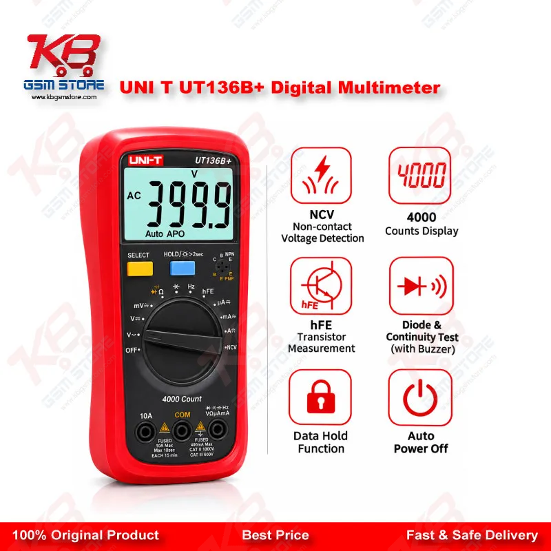 UNI T UT136B+ Digital Multimeter