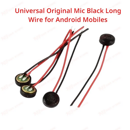 Universal Original Mic Black Long Wire for Android Mobiles