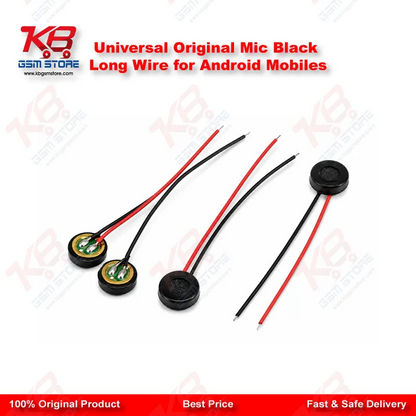 Universal Original Mic Black Long Wire for Android Mobiles