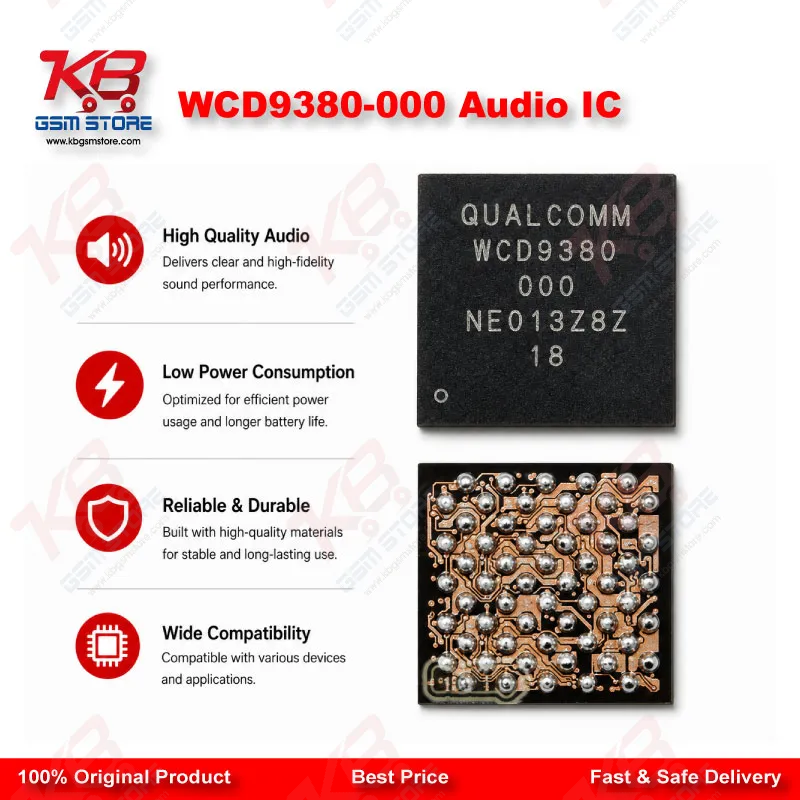 WCD9380-000 Audio IC
