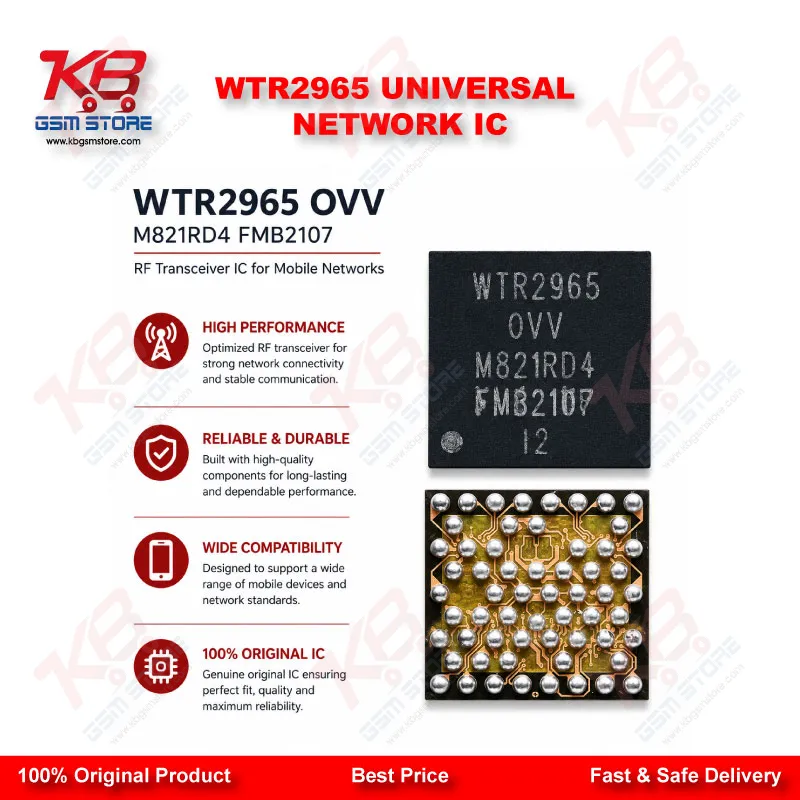 WTR2965 RF Transceiver Network IC for Qualcomm Smartphones