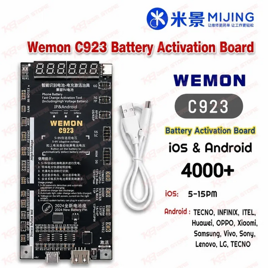 Wemon C923 Battery Activation Board