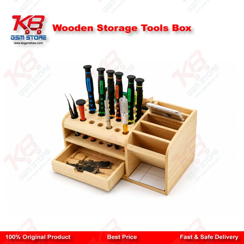 Wooden Storage Tools Box
