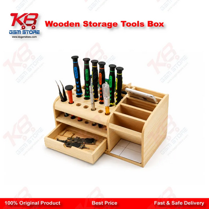 Wooden Storage Tools Box