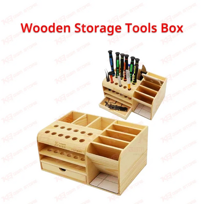 Wooden Storage Tools Box