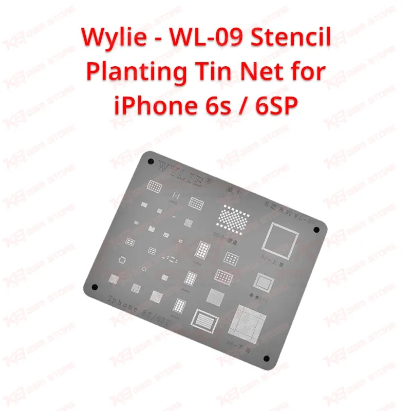 Wylie – WL-09 Stencil Planting Tin Net for iPhone 6s / 6SP