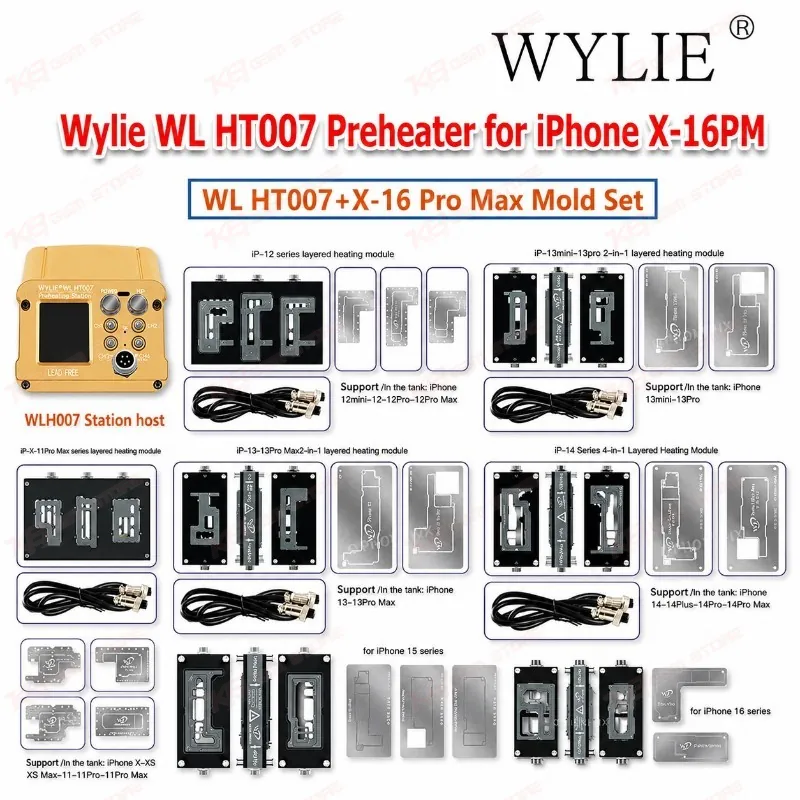 Wylie WL HT007 Preheater for iPhone X-16PM