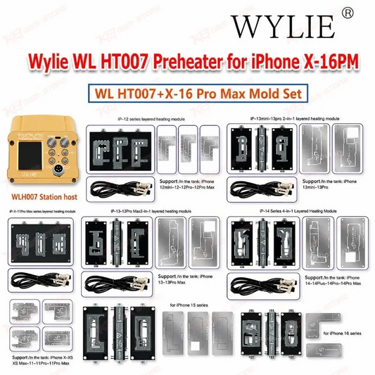 Wylie WL HT007 Preheater for iPhone X-16PM