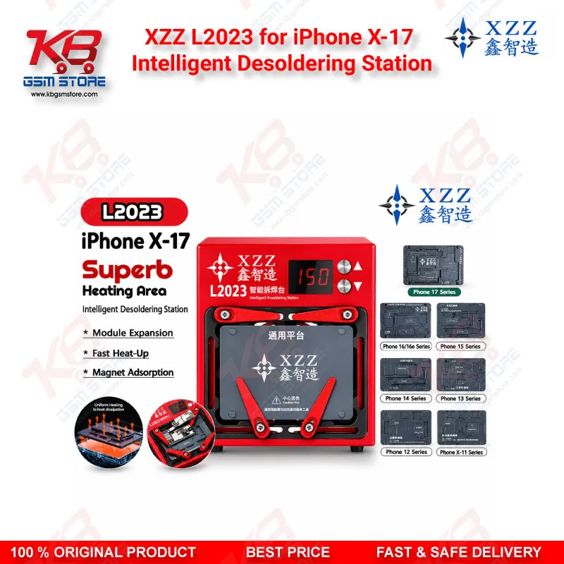 XZZ L2023 for iPhone X-17 Intelligent Desoldering Station