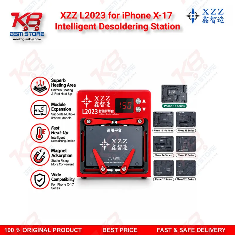 XZZ L2023 for iPhone X-17 Intelligent Desoldering Station