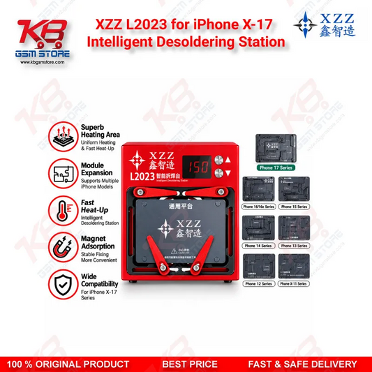 XZZ L2023 for iPhone X-17 Intelligent Desoldering Station