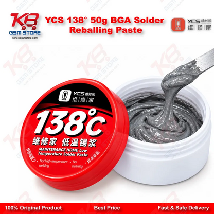 YCS 138° 50g BGA Solder Reballing Paste