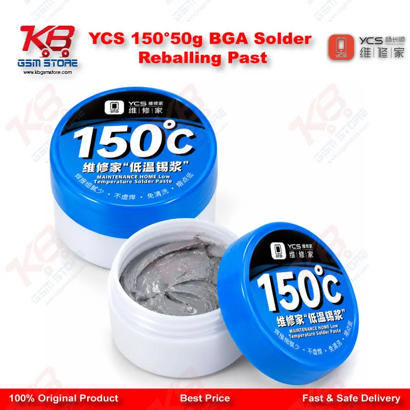 YCS 150°50g BGA Solder Reballing Past