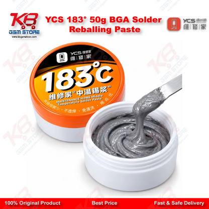 YCS 183° 50g BGA Solder Reballing Paste