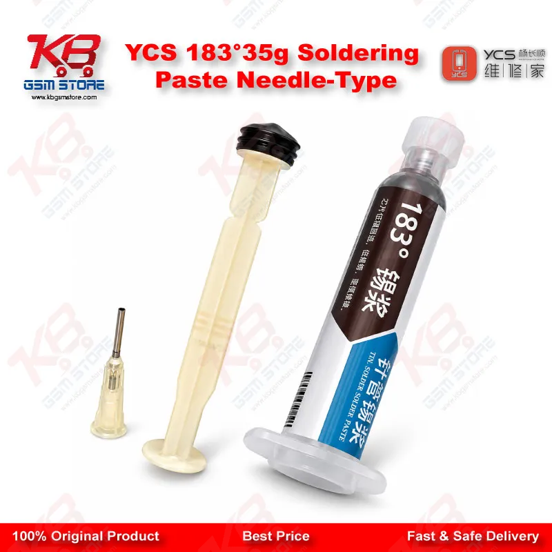YCS 183°35g Soldering Paste Needle-Type