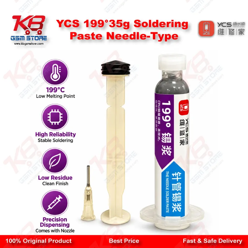 YCS 199°35g Soldering Paste Needle-Type