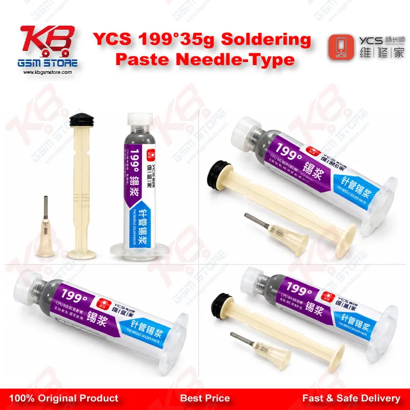 YCS 199°35g Soldering Paste Needle-Type