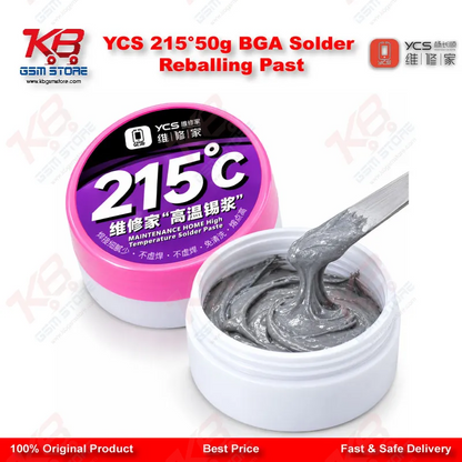 YCS 215°50g BGA Solder Reballing Past