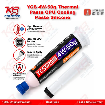 YCS 4W-50g Thermal Paste CPU Cooling Paste Silicone