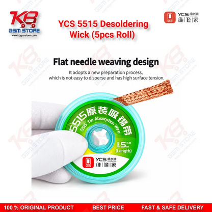 YCS 5515 Desoldering Wick (5pcs Roll) Price in Pakistan