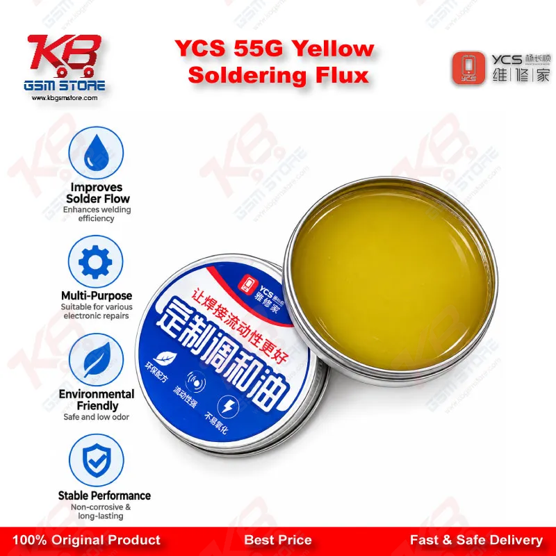 YCS 55G Yellow Soldering Flux