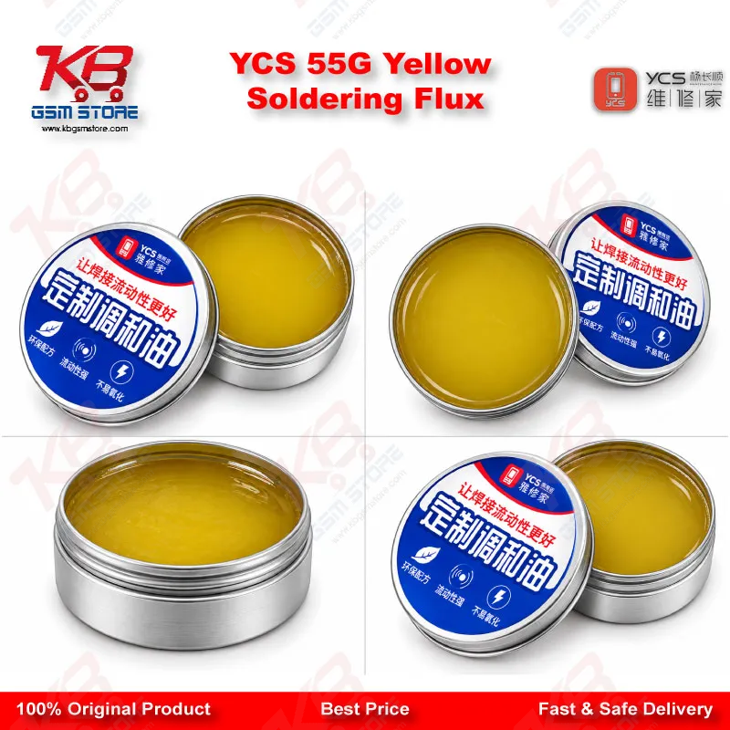 YCS 55G Yellow Soldering Flux