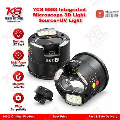 YCS 6558 Integrated Microscope 3D Light Source+UV Light